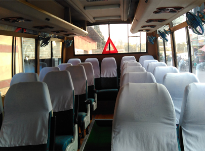 20 Seater Mini Bus inside image
