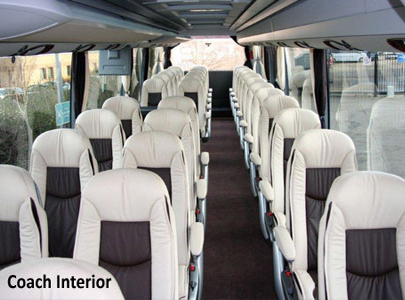 50 Seater Volvo Coach inside image