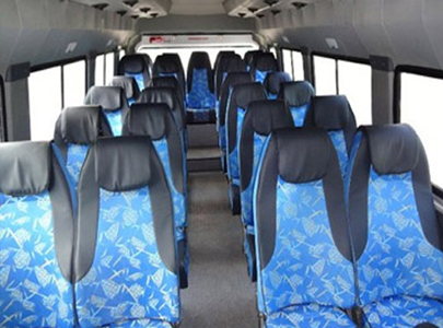 26 Seater Luxury Tempo inside image