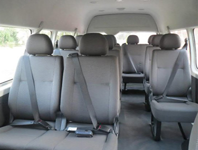 12 Seater Mini bus Hire inside image